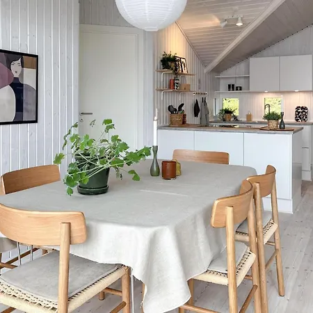 度假居 Beautiful In Bjert With Sauna Binderup Strand