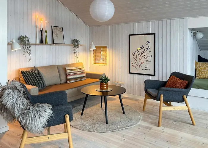 펜션 Beautiful In Bjert With Sauna *