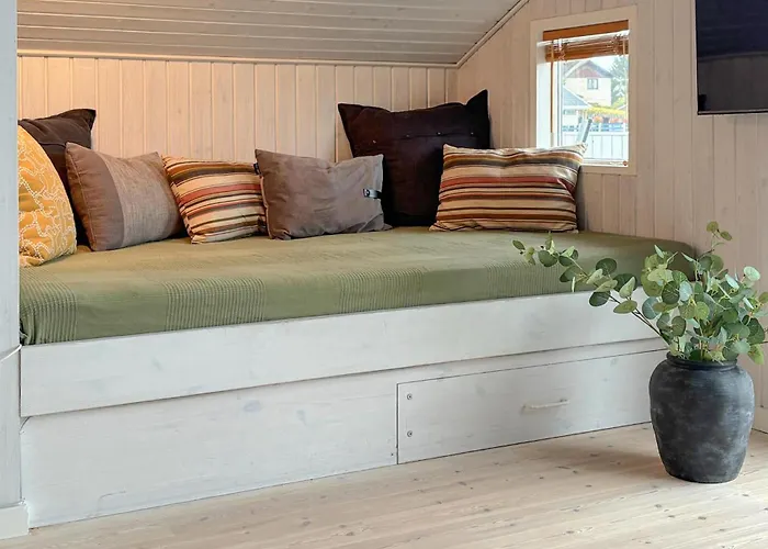 펜션 Beautiful In Bjert With Sauna