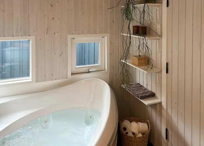 Vakantiehuis Beautiful In Bjert With Sauna Abjerg